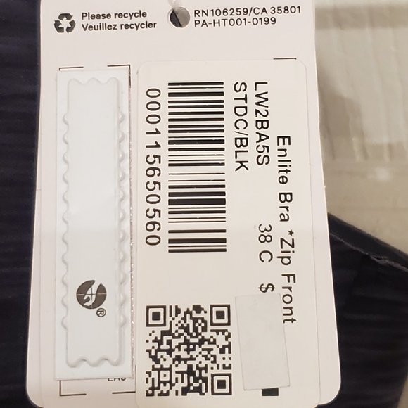 Lululemon 38C - Enlite Front-Zip Bra High Support - Picture 5 of 6